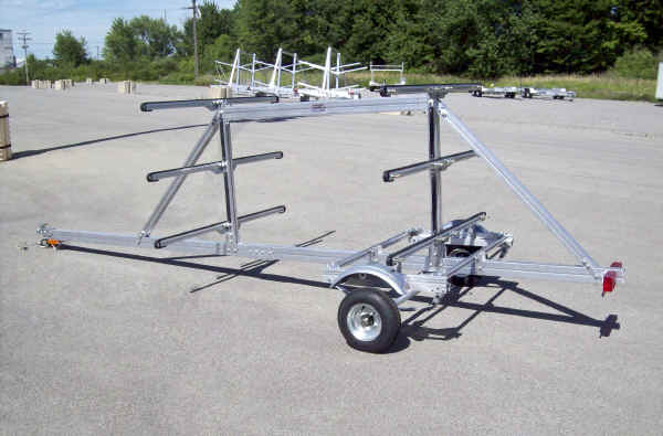 SUT-450-M6 Multiple Kayak and Paddle Board Trailer
