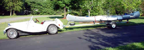 Car with Trailex SUT-200 & Grumman Canoe