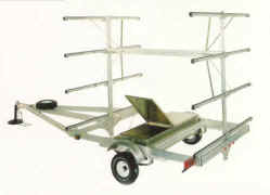 Trailex 8 Canoe Trailer